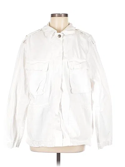 Pre-owned Zara Jacket In White