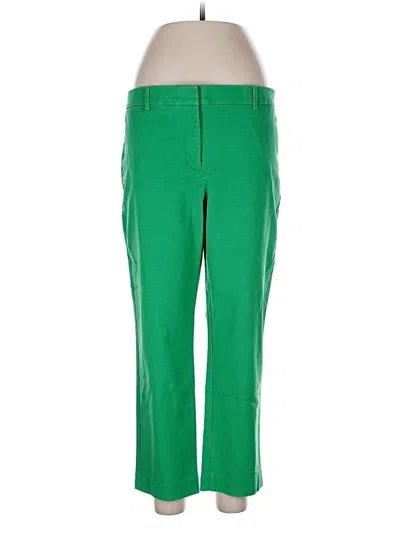 Pre-owned Ann Taylor Casual Pants In Green