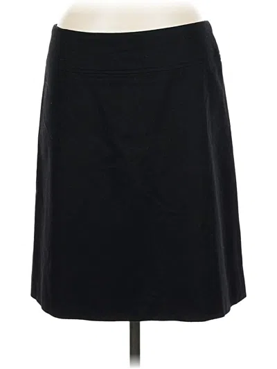 Pre-owned French Connection Wool Skirt In Black