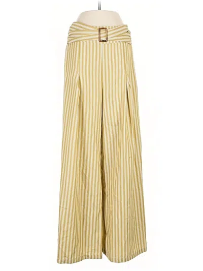 Pre-owned Assorted Brands Casual Pants In Yellow