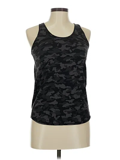 Pre-owned Lululemon Athletica Active Tank Top In Black