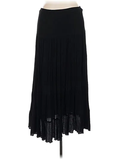 Pre-owned Karen Kane Formal Skirt In Black