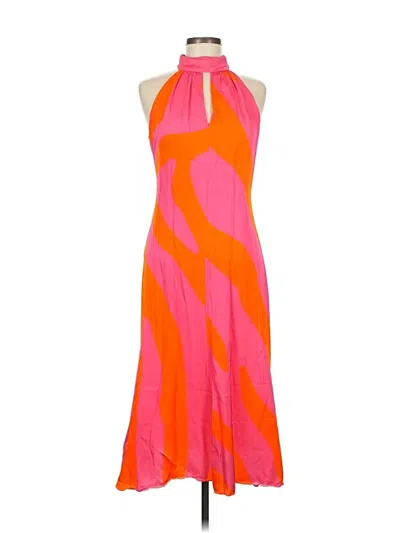 Pre-owned Milly Cocktail Dress In Orange