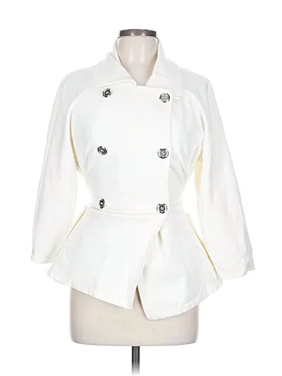 Pre-owned Chico's Jacket In White