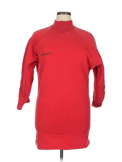 Pre-owned Pangaia Casual Dress In Red