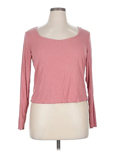 Pre-owned Lee Cardigan Sweater In Pink