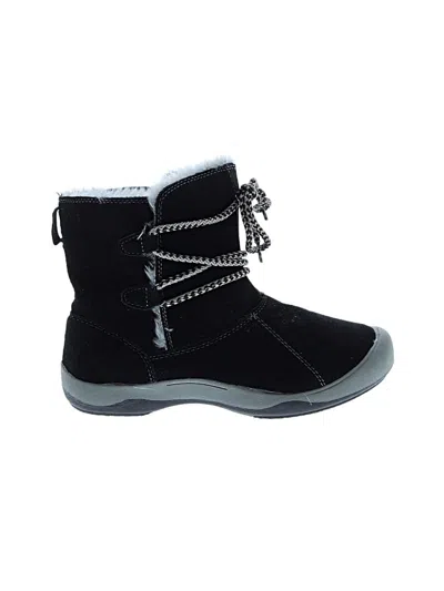 Pre-owned Eddie Bauer Ankle Boots In Black