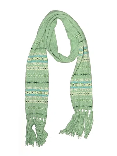 Pre-owned Unbranded Scarf In Green