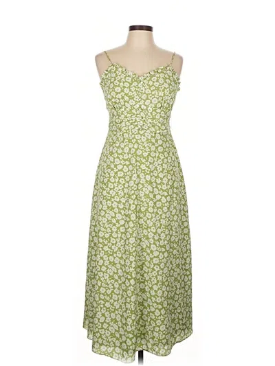 Pre-owned Lulus X Lush Casual Dress In Green