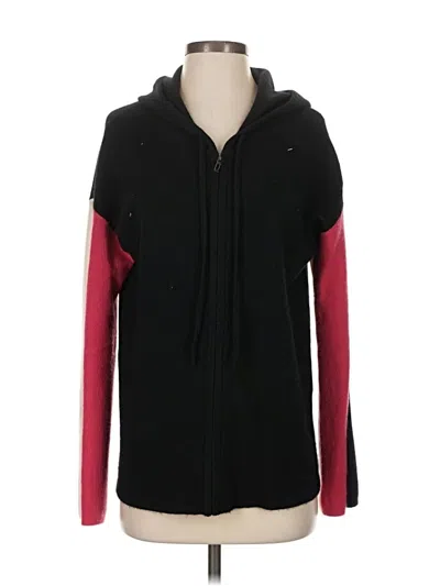 Pre-owned Neiman Marcus Zip Up Hoodie In Black