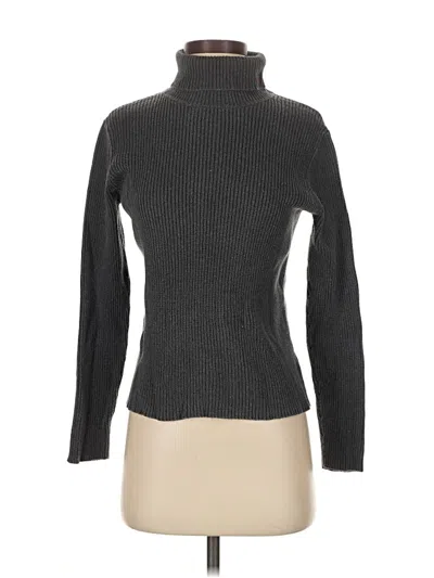 Pre-owned Polo Ralph Lauren Turtleneck Sweater In Gray