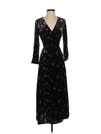 Pre-owned Johnny Was Cocktail Dress In Black