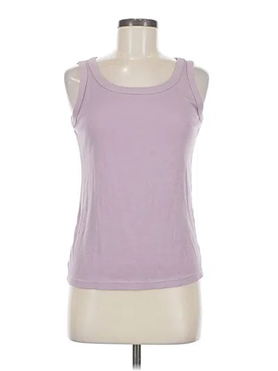 Pre-owned Uniqlo Sleeveless T-shirt In Purple