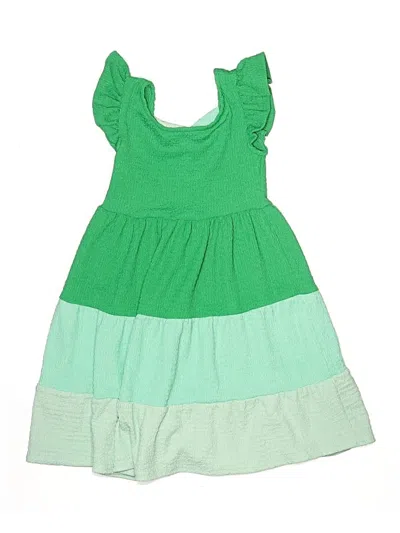 Pre-owned Bonnie Jean Kids' Dress In Green