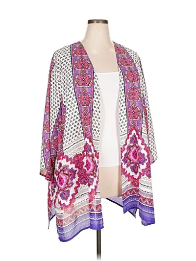 Pre-owned Catherines Kimono In Purple