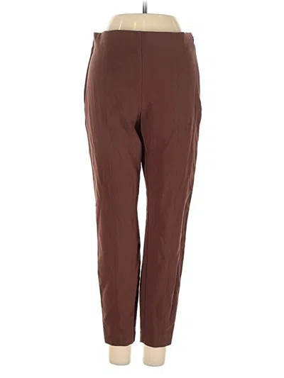 Pre-owned Talbots Track Pants In Brown