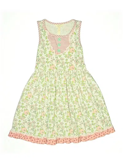 Pre-owned Matilda Jane Kids' Dress In Green