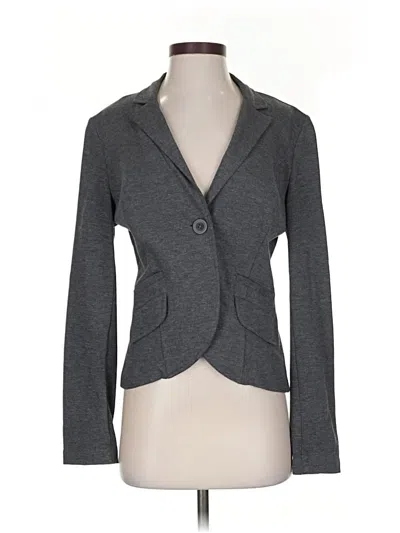 Pre-owned Cabi Blazer Jacket In Gray
