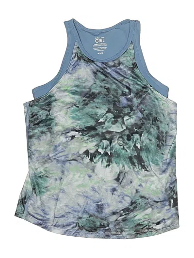 Pre-owned Athleta Girl Kids' Active Tank Top In Blue