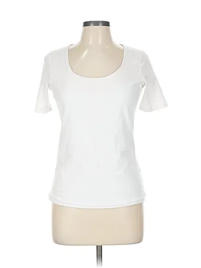 Pre-owned Boden Short Sleeve T-shirt In White