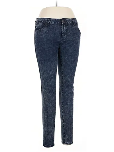 Pre-owned Forever 21 Plus Jeggings In Blue