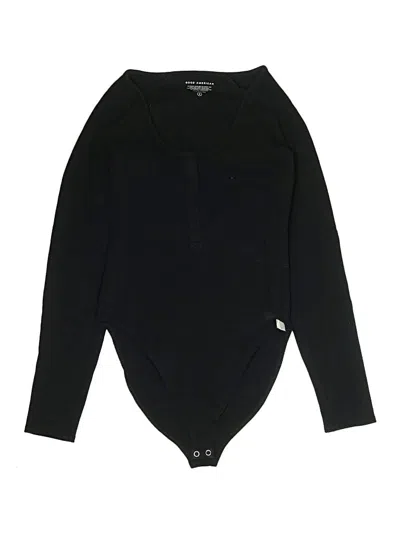 Pre-owned Good American Bodysuit In Black