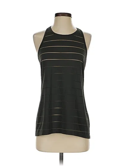 Pre-owned Athleta Sleeveless T-shirt In Green