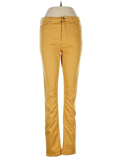 Pre-owned H&m Jeans In Gold