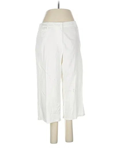 Pre-owned Chico's Casual Pants In White