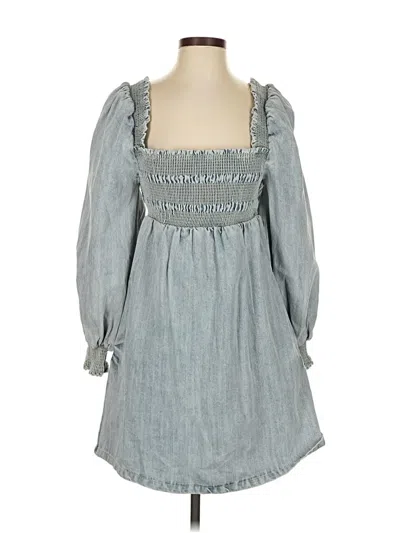 Pre-owned Lulus Casual Dress In Gray