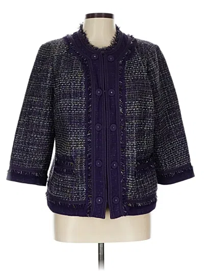 Pre-owned Chico's Jacket In Purple