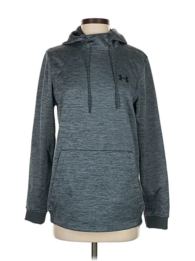 Pre-owned Under Armour Pullover Hoodie In Gray