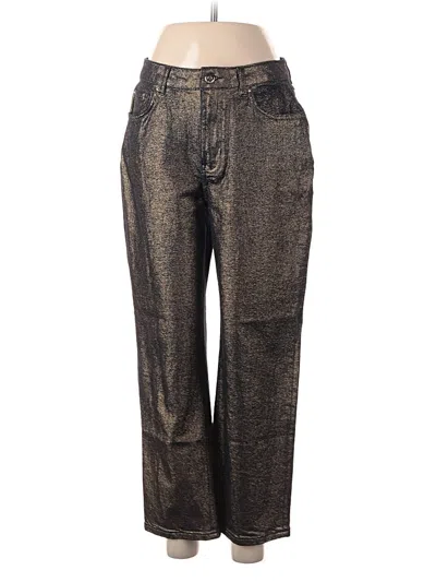 Pre-owned Kate Spade New York Jeans In Gold