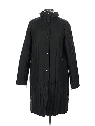 Pre-owned Kenneth Cole Reaction Raincoat In Black