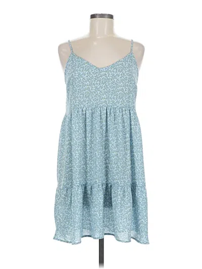 Pre-owned Forever 21 Casual Dress In Blue