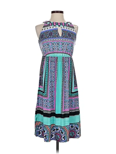 Pre-owned Soma Casual Dress In Blue