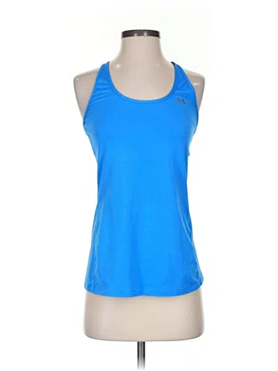 Pre-owned Under Armour Active Tank Top In Blue