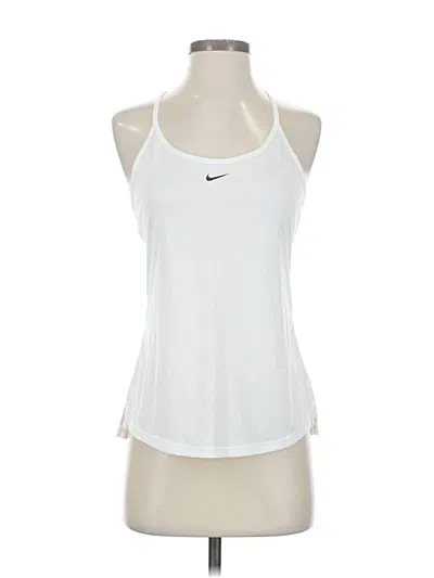 Pre-owned Nike Active Tank Top In White