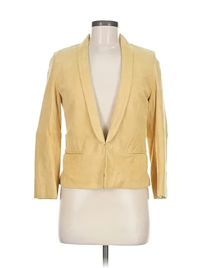 Pre-owned Zadig & Voltaire Blazer Jacket In Gold