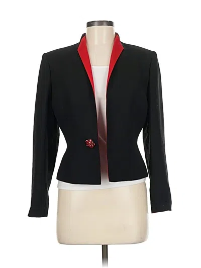 Pre-owned Kasper A.s.l. Blazer Jacket In Black