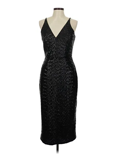 Pre-owned Dress The Population Cocktail Dress In Black