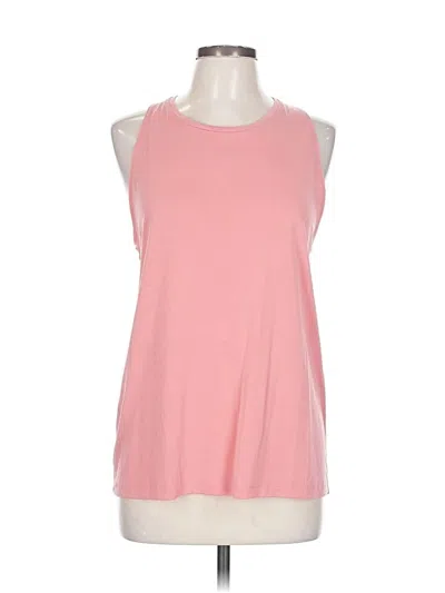 Pre-owned Victoria's Secret Sleeveless T-shirt In Pink
