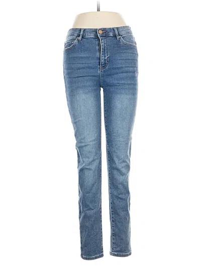 Pre-owned Nicole Miller Jeans In Blue