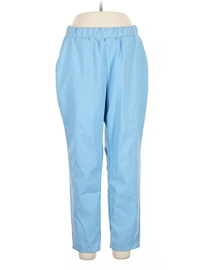 Pre-owned Studio By Torrid Casual Pants In Blue