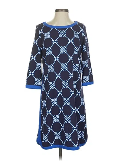 Pre-owned Crown & Ivy Casual Dress In Blue