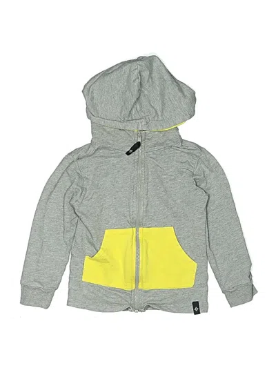 Pre-owned Satva Kids' Zip Up Hoodie In Gray