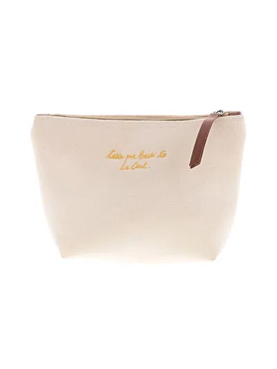 Pre-owned Assorted Brands Makeup Bag In White