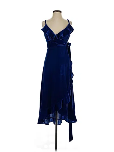 Pre-owned Bcbgeneration Cocktail Dress In Blue