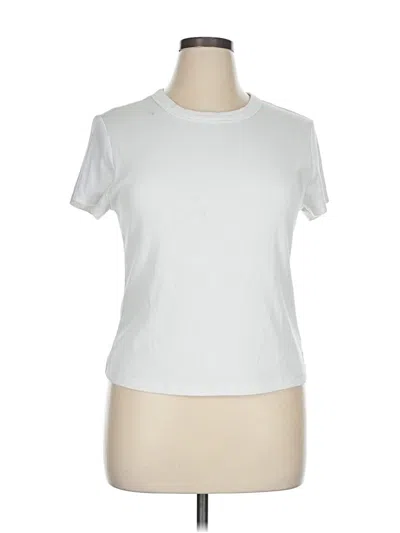 Pre-owned Old Navy Short Sleeve T-shirt In White