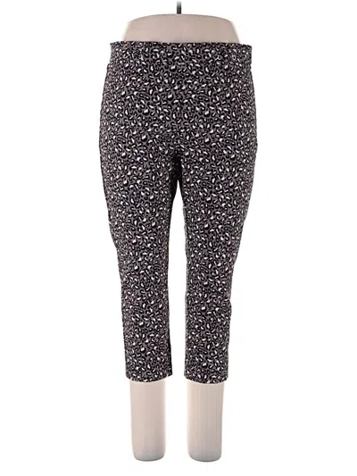 Pre-owned Rafaella Active Pants In Black